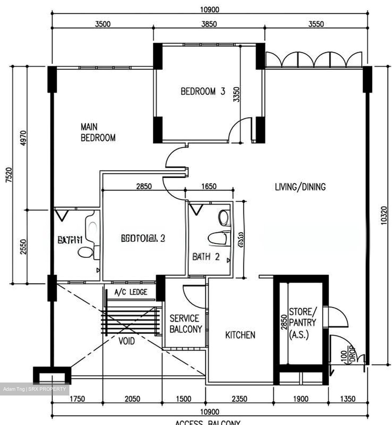 Blk 766 Longvale (Bedok), HDB 4 Rooms #552706211